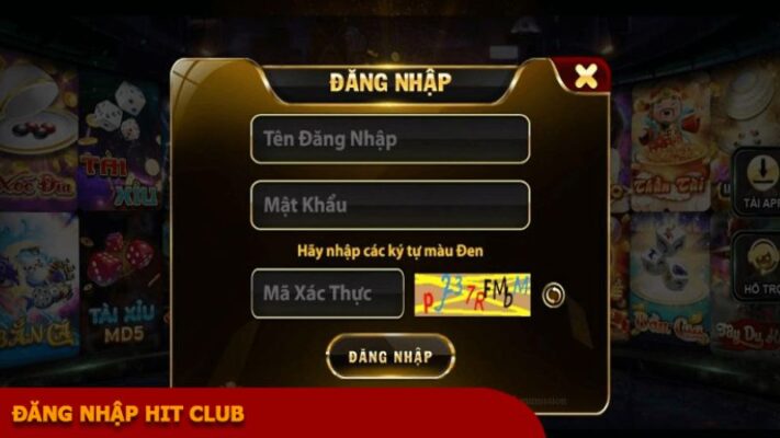 Điền đầy đủ thông tin đăng ký Hitclub 