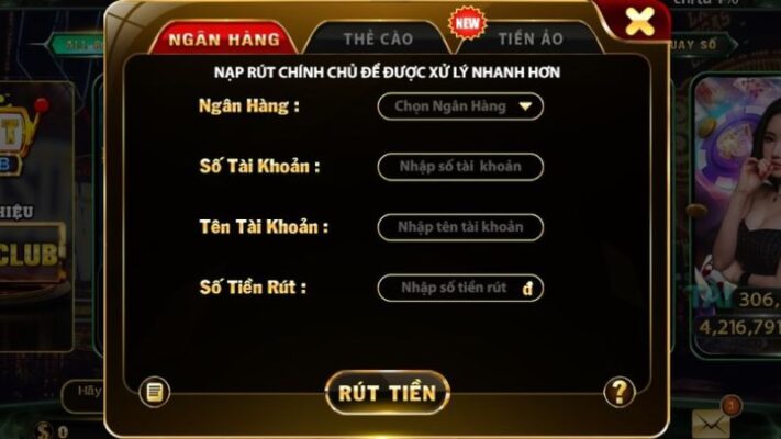 Chi tiết hướng dẫn rút tiền Hitclub siêu tốc độ